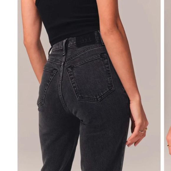 Abercrombie & Fitch Ultra High Rise 90s Straight Size 31 Long - Picture 4 of 12